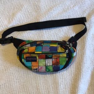 Jansport patchwork fanny pack